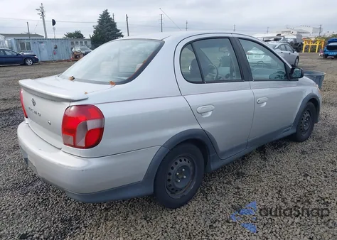 2002 Toyota Echo z USA, uszkodzony, nr VIN JTDBT123920214288